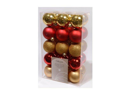 kaem20076-bola-navidad-rojo-oro-6cm-30u-