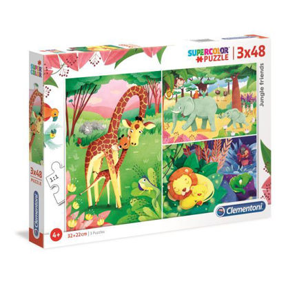 clem252336-puzzle-animales-de-la-savana-3x48pz