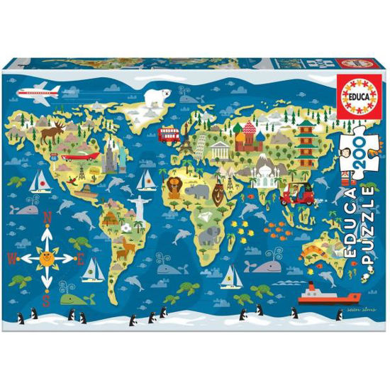 educ19292-puzzle-200pz-mapamundi-se