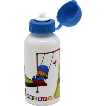 Botella de Agua para Niños con Pajita 500ml - Perro Salchicha