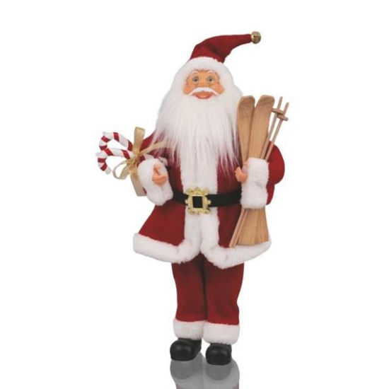 denael76160-papa-noel-50cm-esqui