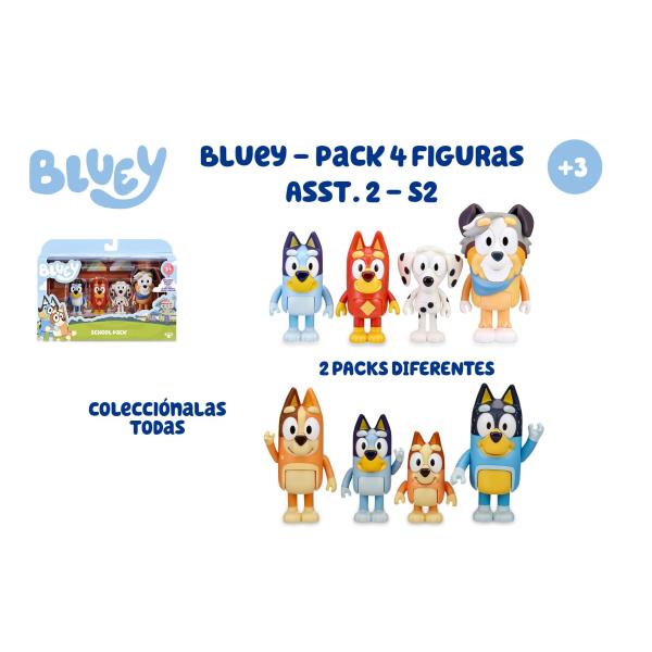 Pack 12 Globos Látex Bluey y Bingo modelo 2