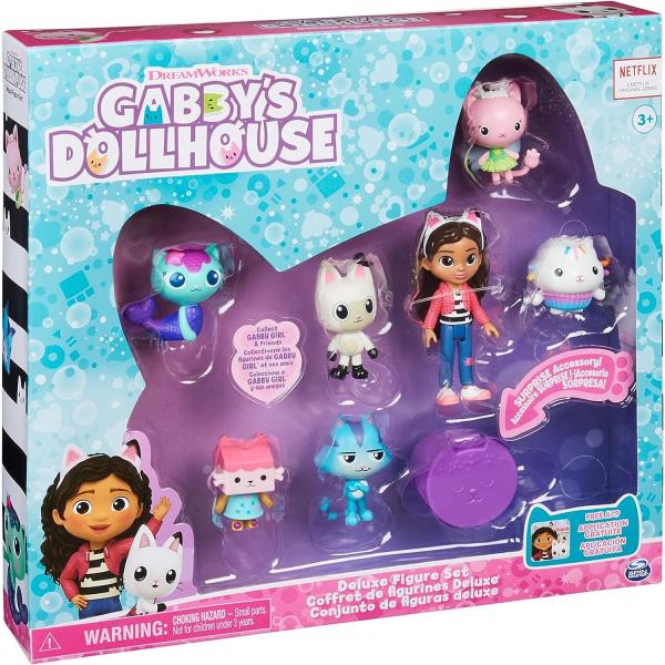 Gabby casa de muñecas gatos decoración de cumpleaños globo vajilla