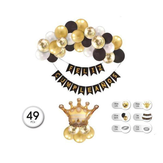 tila53979-globos-oro-negro-blanco-4