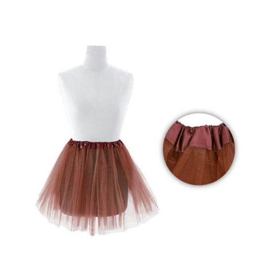 tila30098-tutu-adulto-marron-40cm